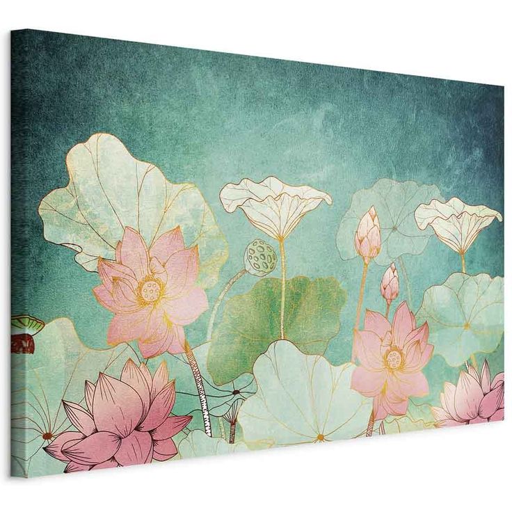 CONFIGURABLE PÄÄTUOTE - Taulu - Fairytale Flowers (1 Part) Wide 33242