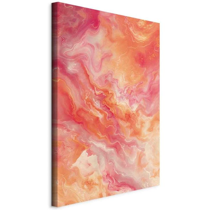 CONFIGURABLE PÄÄTUOTE - Taulu - Fiery Colors - Dynamic Shapes in Colors of Fire and Pink 21439