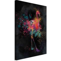 Taulu Artgeist Flamingo Colour (1 Part) Vertical, eri vaihtoehtoja