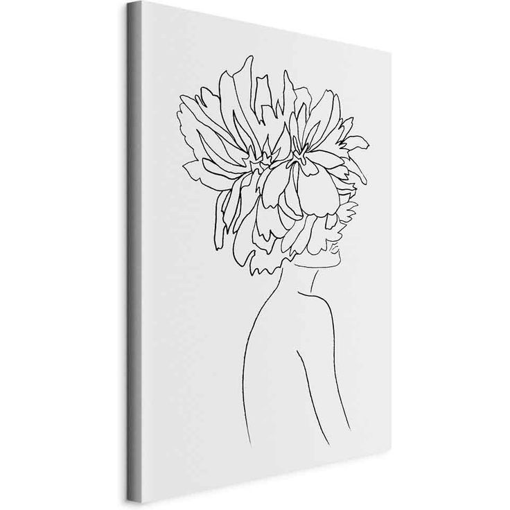 CONFIGURABLE PÄÄTUOTE - Taulu - Floral Argument (1 Part) Vertical 80420