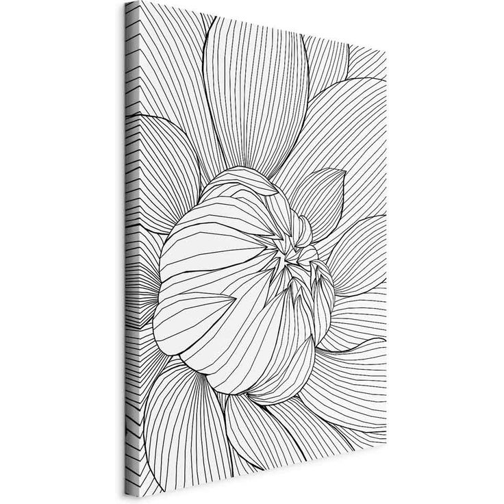 CONFIGURABLE PÄÄTUOTE - Taulu - Flower Line (1 Part) Vertical 63805