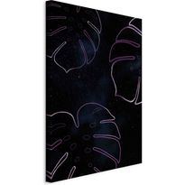 Taulu Artgeist Galactic Monstera (1 Part) Vertical, eri vaihtoehtoja
