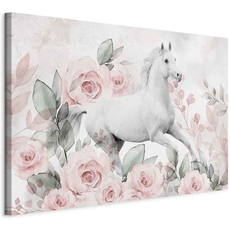 CONFIGURABLE PÄÄTUOTE - Taulu - Gallop Among the Roses (1 Part) Wide 84964