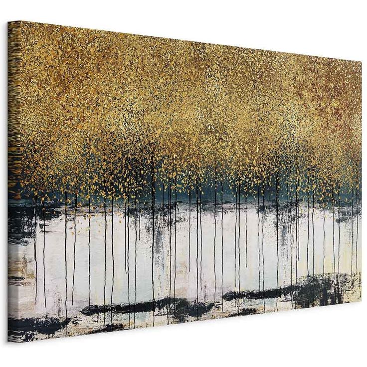 CONFIGURABLE PÄÄTUOTE - Taulu - Gilded Nature (1 Part) Wide 07762