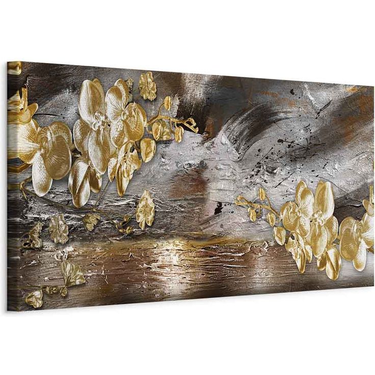 CONFIGURABLE PÄÄTUOTE - Taulu - Golden Garden (1 Part) Narrow 02936