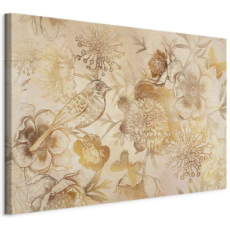 CONFIGURABLE PÄÄTUOTE - Taulu - Golden Mosaic of Nature (1 Part) Wide 76944