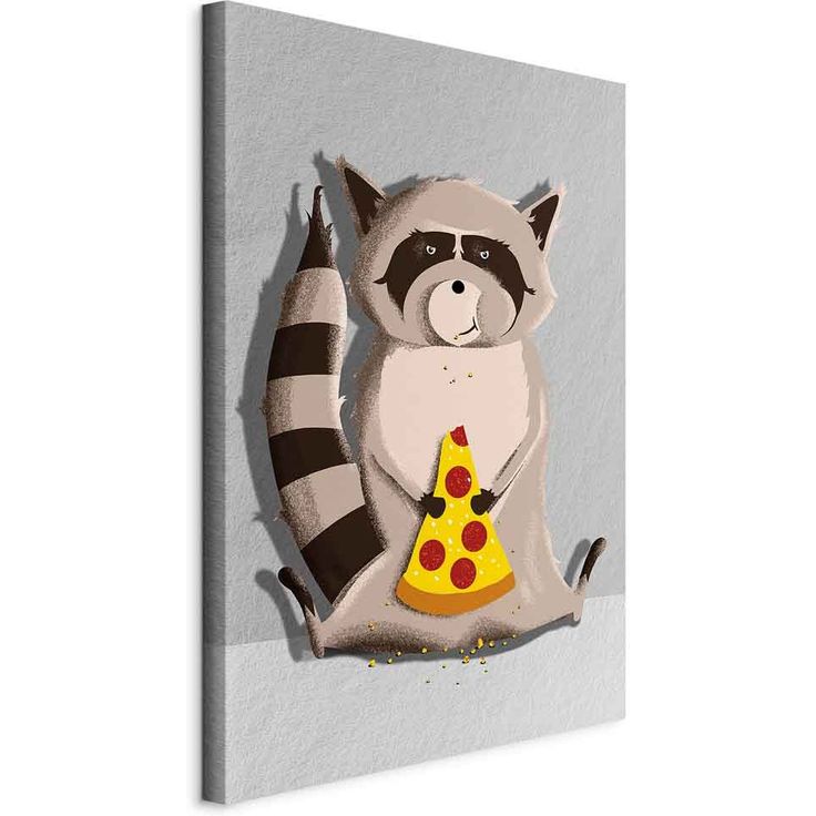 CONFIGURABLE PÄÄTUOTE - Taulu - Gourmand Raccoon (1 Part) Vertical 43534
