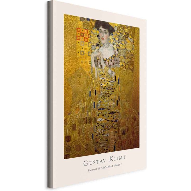 CONFIGURABLE PÄÄTUOTE - Taulu - Gustav Klimt - Portrait of Adele Bloch (1 Part) Vertical 25462
