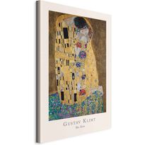 Taulu Artgeist Gustav Klimt - The Kiss (1 Part) Vertical, eri vaihtoehtoja