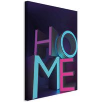 Taulu Artgeist Home Neon (1 Part) Vertical, eri vaihtoehtoja