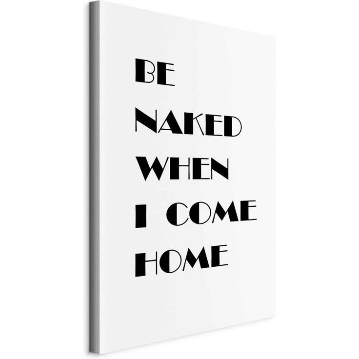 CONFIGURABLE PÄÄTUOTE - Taulu - Homecoming (1-part) - Black and White English Inscriptions 76860