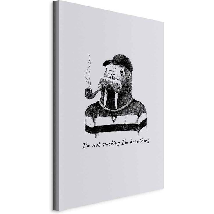 CONFIGURABLE PÄÄTUOTE - Taulu - I'm Not Smoking. I'm Breathing (1 Part) Vertical 87417