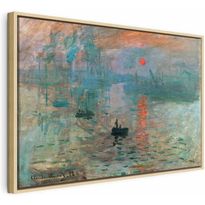 Taulu Artgeist Impression, Sunrise - Claude Monet’s Painted Landscape of the Port, eri vaihtoehtoja