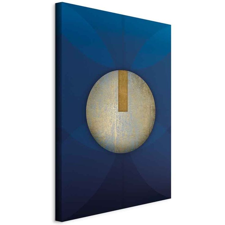 CONFIGURABLE PÄÄTUOTE - Taulu - In the Shadow of Classic Blue (1-part) - Golden Circle in Abstraction 46068