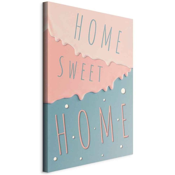 CONFIGURABLE PÄÄTUOTE - Taulu - Inscriptions: Home Sweet Home (1 Part) Vertical 73203