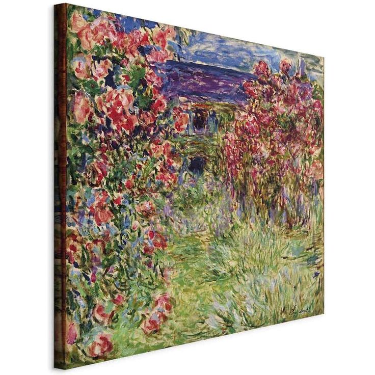 CONFIGURABLE PÄÄTUOTE - Taulu - La maison dans les roses (Claude Monet) 43168