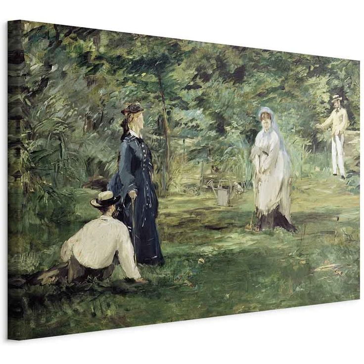 CONFIGURABLE PÄÄTUOTE - Taulu - La Partie de croquet à Paris (Edouard Manet) 44073