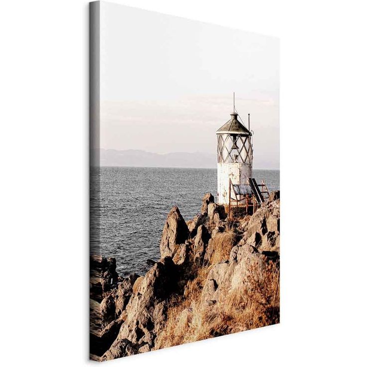 CONFIGURABLE PÄÄTUOTE - Taulu - Lantern On The Cliff (1 Part) Vertical 86920