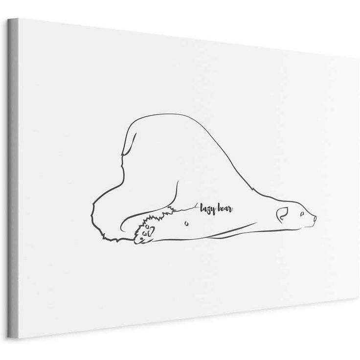 CONFIGURABLE PÄÄTUOTE - Taulu - Lazy Bear (1 Part) Wide 42117