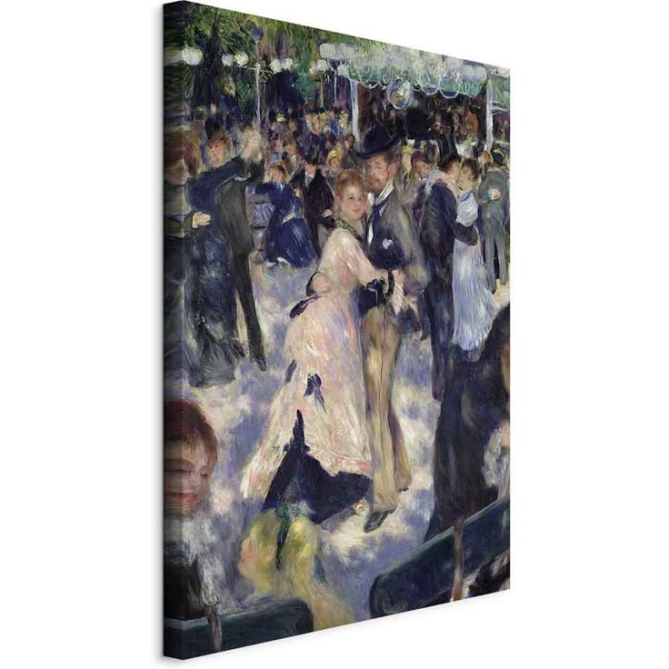 CONFIGURABLE PÄÄTUOTE - Taulu - Le Moulin de la Galette detail of the dancers (Pierre-Auguste Renoir) 46923