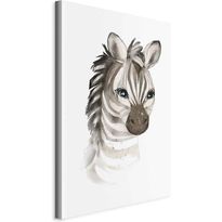 Taulu Artgeist Little Zebra (1 Part) Vertical, eri vaihtoehtoja