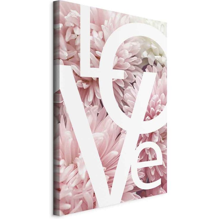 CONFIGURABLE PÄÄTUOTE - Taulu - Love - Letters (1 Part) Vertical 50683