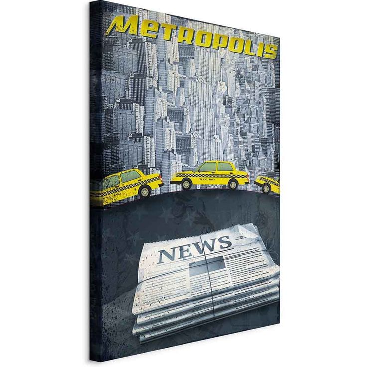 CONFIGURABLE PÄÄTUOTE - Taulu - Metropolis (1 Part) Vertical 22604