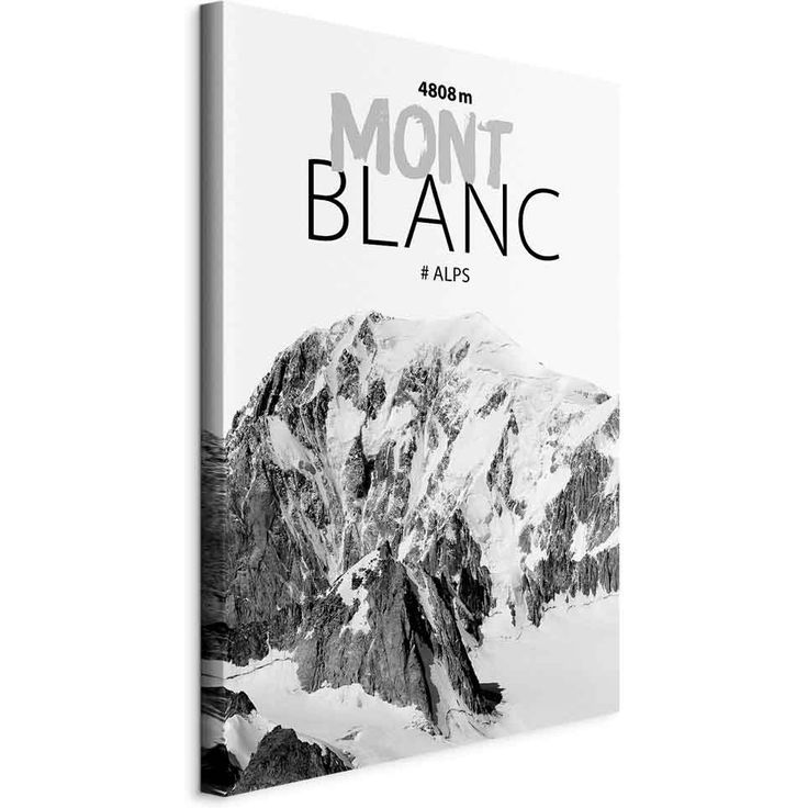 CONFIGURABLE PÄÄTUOTE - Taulu - Mont Blanc (1 Part) Vertical 16245