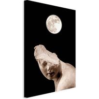 Taulu Artgeist Moon and Statue (1 Part) Vertical, eri vaihtoehtoja