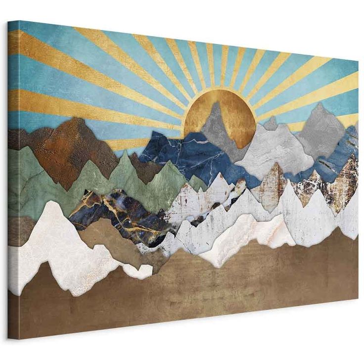 CONFIGURABLE PÄÄTUOTE - Taulu - Morning in the Mountains (1 Part) Wide 27647