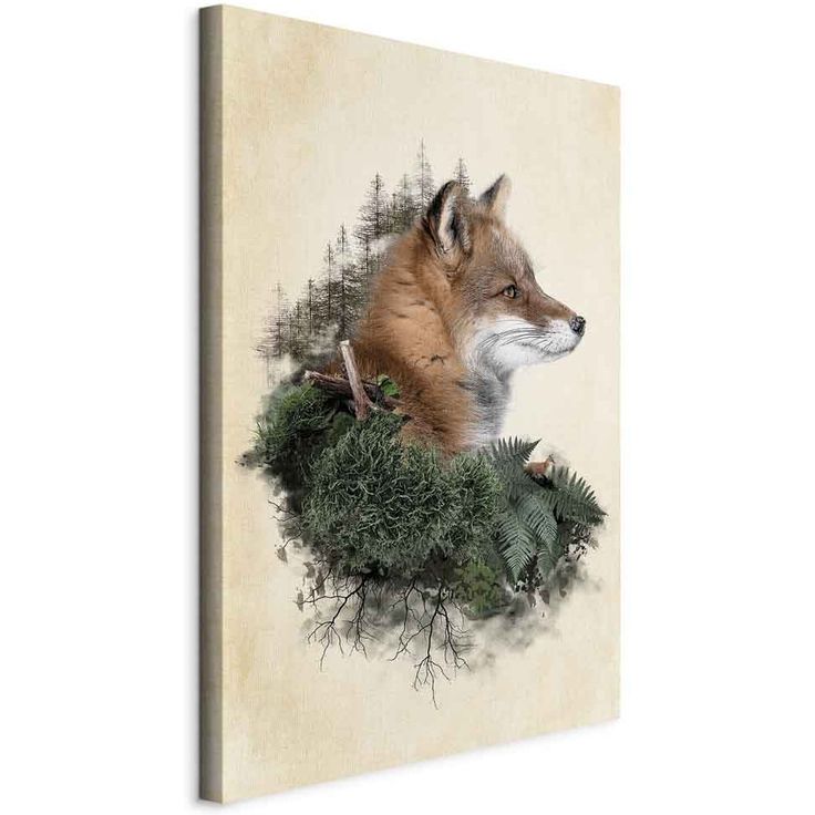 CONFIGURABLE PÄÄTUOTE - Taulu - Mr Fox (1 Part) Vertical 41103