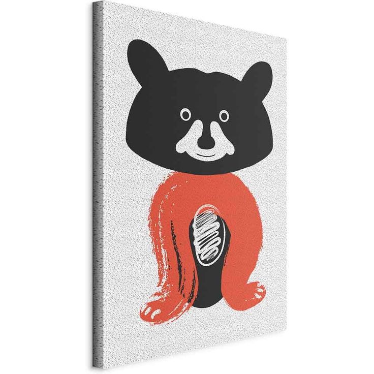 CONFIGURABLE PÄÄTUOTE - Taulu - Nice Mr. Raccoon (1 Part) Vertical 66790
