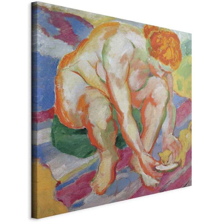 CONFIGURABLE PÄÄTUOTE - Taulu - Nude with cat (Franz Marc) 43519