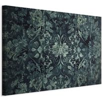 Taulu Artgeist Oriental Pattern Carpet: Emerald Ornaments and Worn Patterns, eri vaihtoehtoja