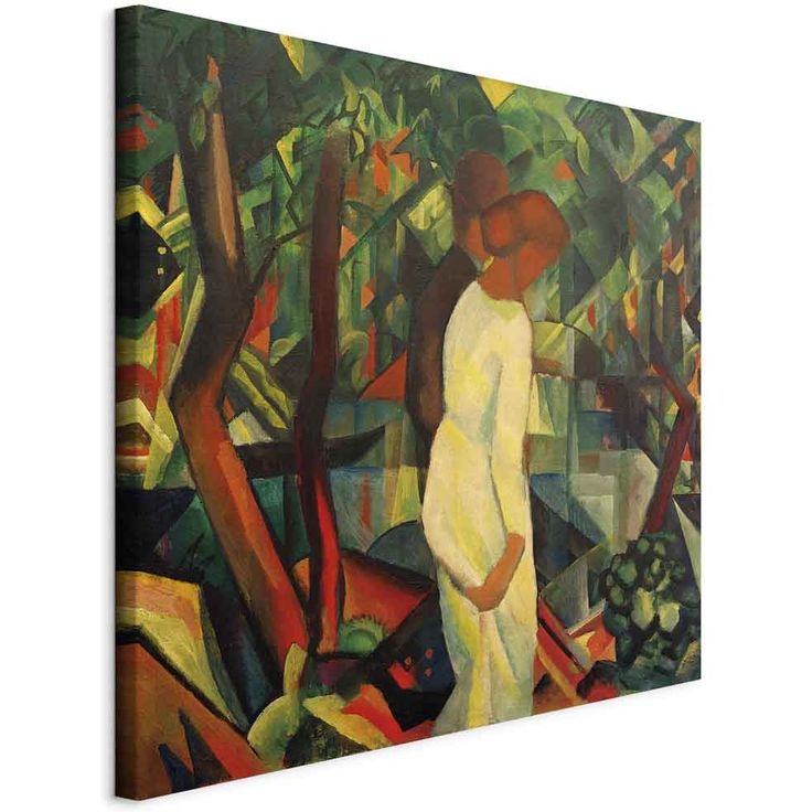 CONFIGURABLE PÄÄTUOTE - Taulu - Paar im Wald (August Macke) 43694