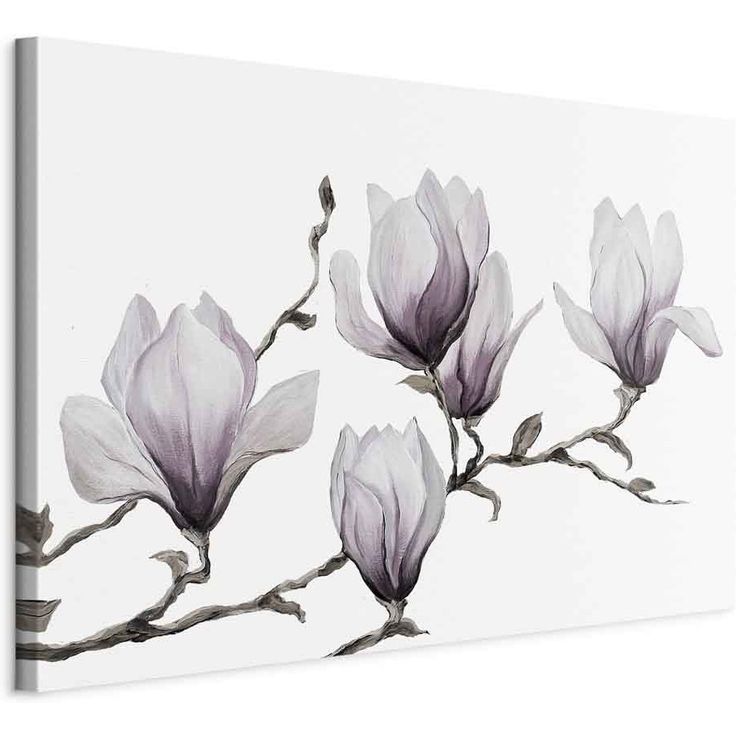 CONFIGURABLE PÄÄTUOTE - Taulu - Painted Magnolias (1 Part) Wide 41561