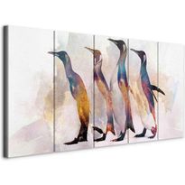 Taulu Artgeist Penguin Wandering (5 Parts) Narrow, eri vaihtoehtoja