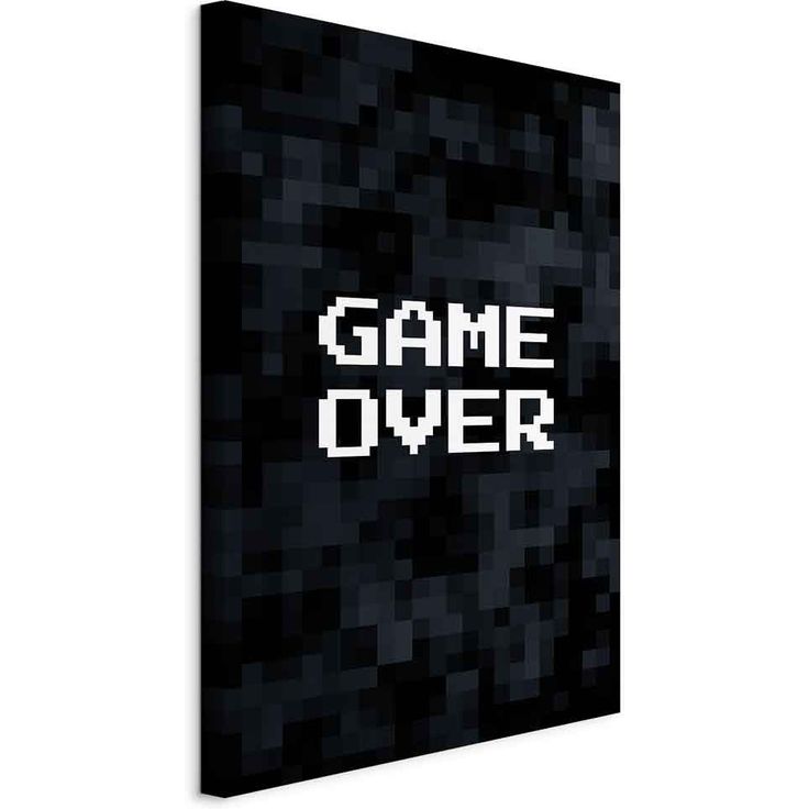 CONFIGURABLE PÄÄTUOTE - Taulu - Pixel Game Over 10521