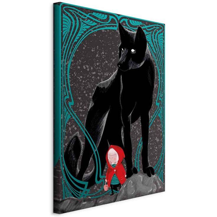 CONFIGURABLE PÄÄTUOTE - Taulu - Red Riding Hood (1 Part) Vertical 43183