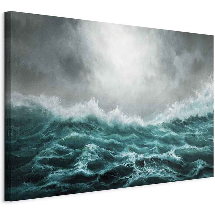 CONFIGURABLE PÄÄTUOTE - Taulu - Restless Ocean (1 Part) Wide 87378