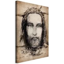 Taulu Artgeist Shroud of Turin in Sepia (1 Part) Vertical, eri vaihtoehtoja