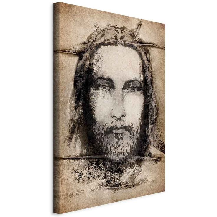 CONFIGURABLE PÄÄTUOTE - Taulu - Shroud of Turin in Sepia (1 Part) Vertical 38233