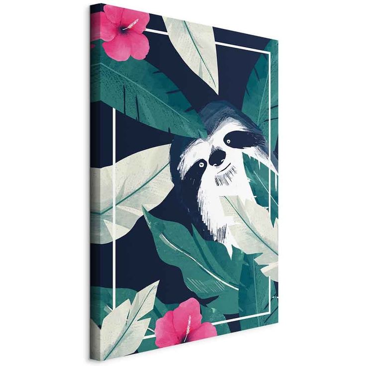 CONFIGURABLE PÄÄTUOTE - Taulu - Sloth in the Tropics (1 Part) Vertical 74743
