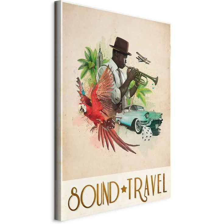 CONFIGURABLE PÄÄTUOTE - Taulu - Sound Travel (1 Part) Vertical 14043