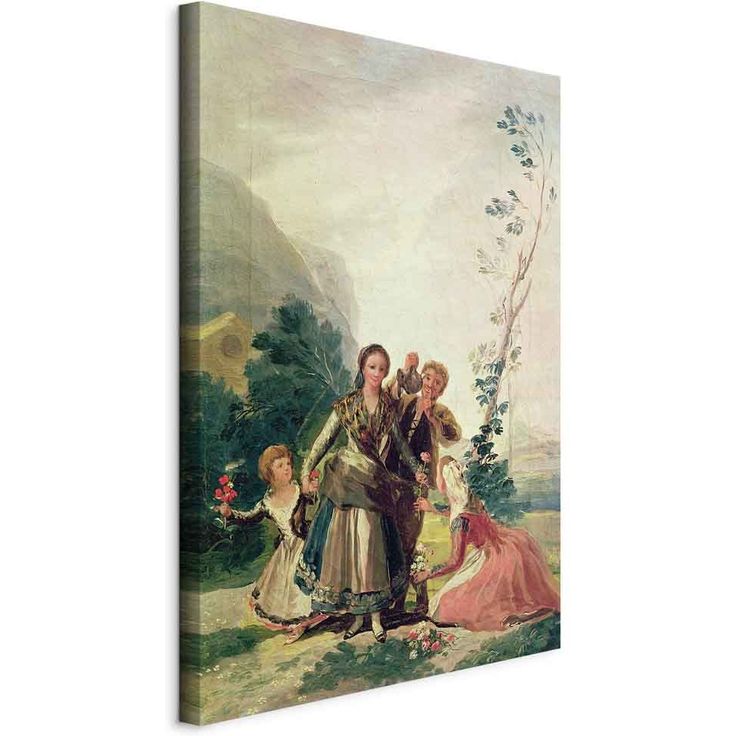 CONFIGURABLE PÄÄTUOTE - Taulu - Spring or the Flower Seller (Francisco Goya) 45810