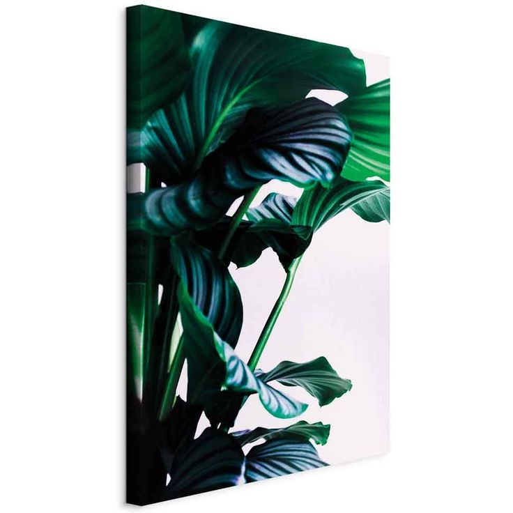 CONFIGURABLE PÄÄTUOTE - Taulu - Springy Leaves (1 Part) Vertical 73142