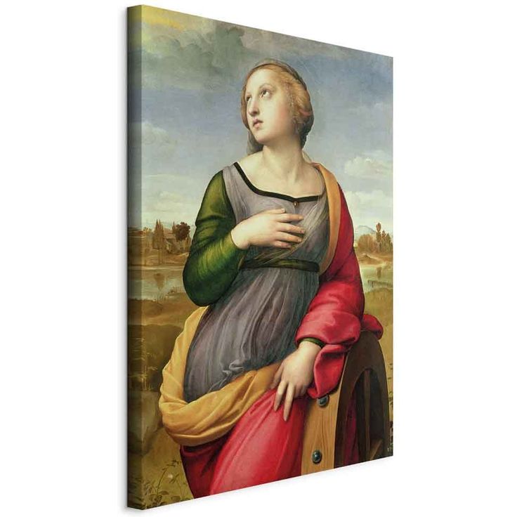 CONFIGURABLE PÄÄTUOTE - Taulu - St. Catherine of Alexandria (Rafael Santi) 62923
