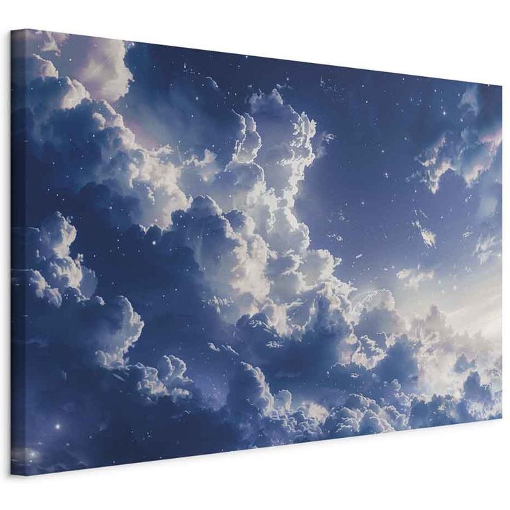 CONFIGURABLE PÄÄTUOTE - Taulu - Starry Clouds and Delicate Light Over a Corner of the Sky 06610