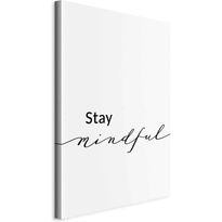 Taulu Artgeist Stay Mindful (1 Part) Vertical, eri vaihtoehtoja
