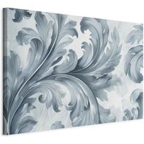 Taulu Artgeist Stone Baroque Ornaments in Light Shades of Gray-Blue, eri vaihtoehtoja